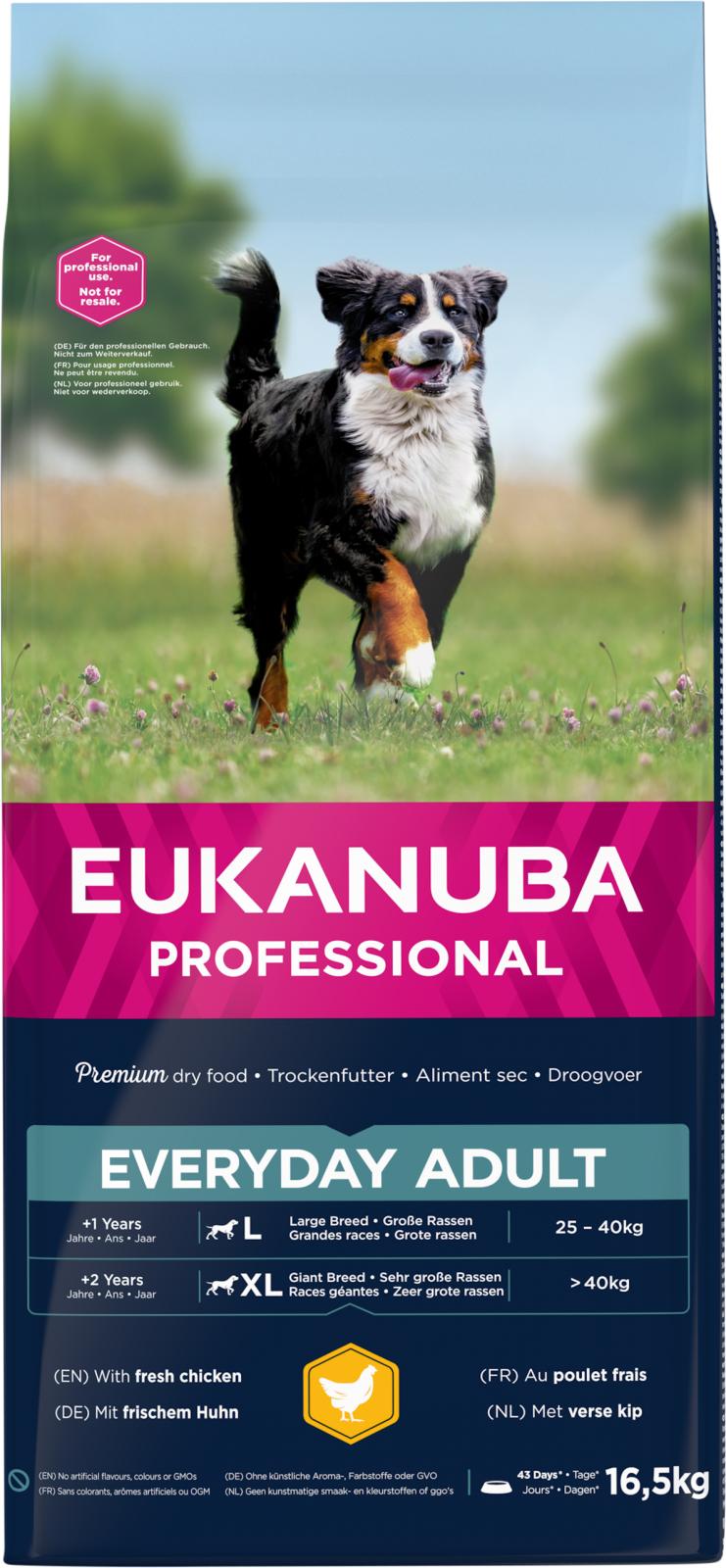Eukanuba Everyday Adult Large torrfoder för hund 16,5 kg