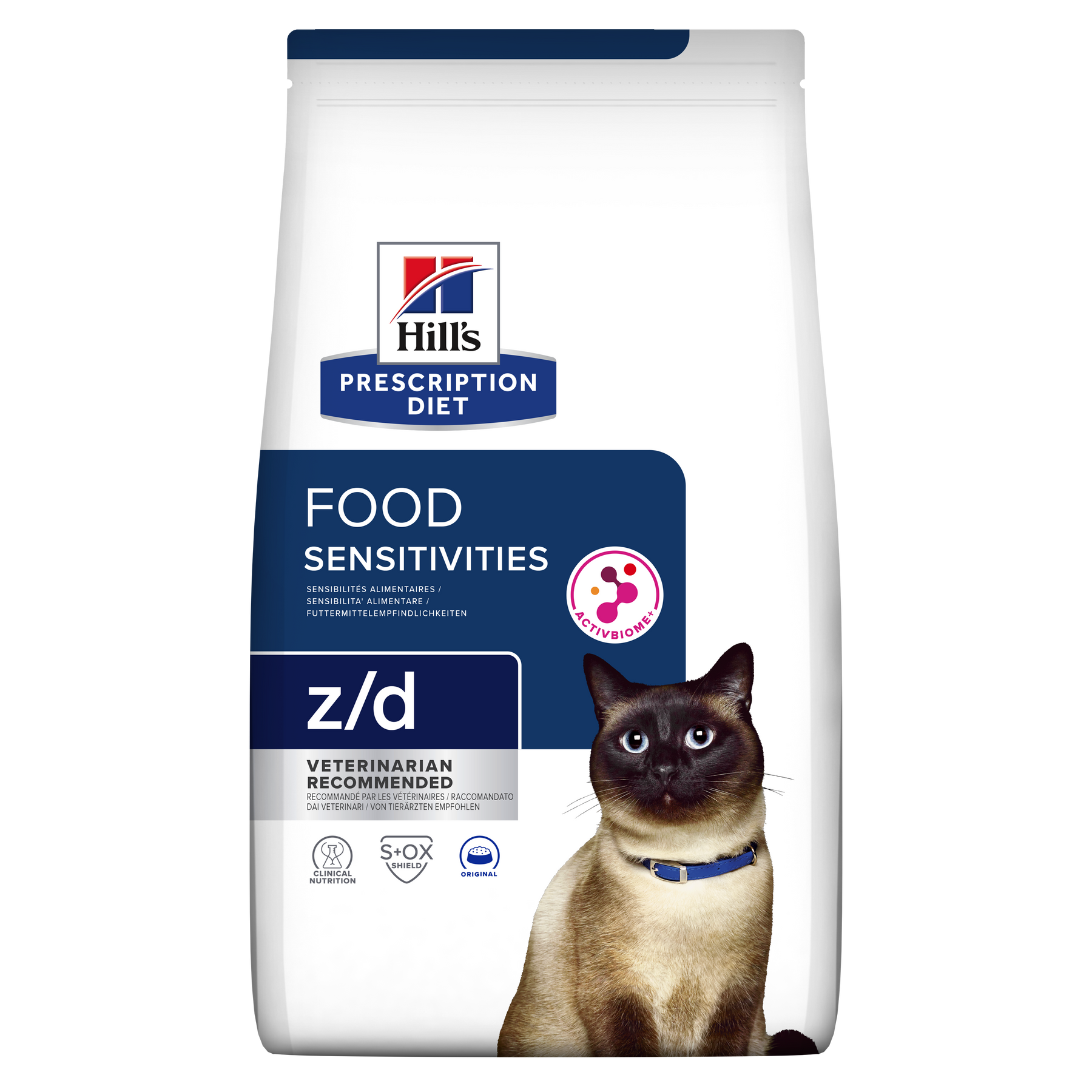 Hill's PRESCRIPTION DIET z/d Food Sensitivities Cat food 1.5 kg