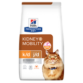 Hill's Prescription Diet k/d + Mobility kanaga kuivtoit kassidele 3 kg