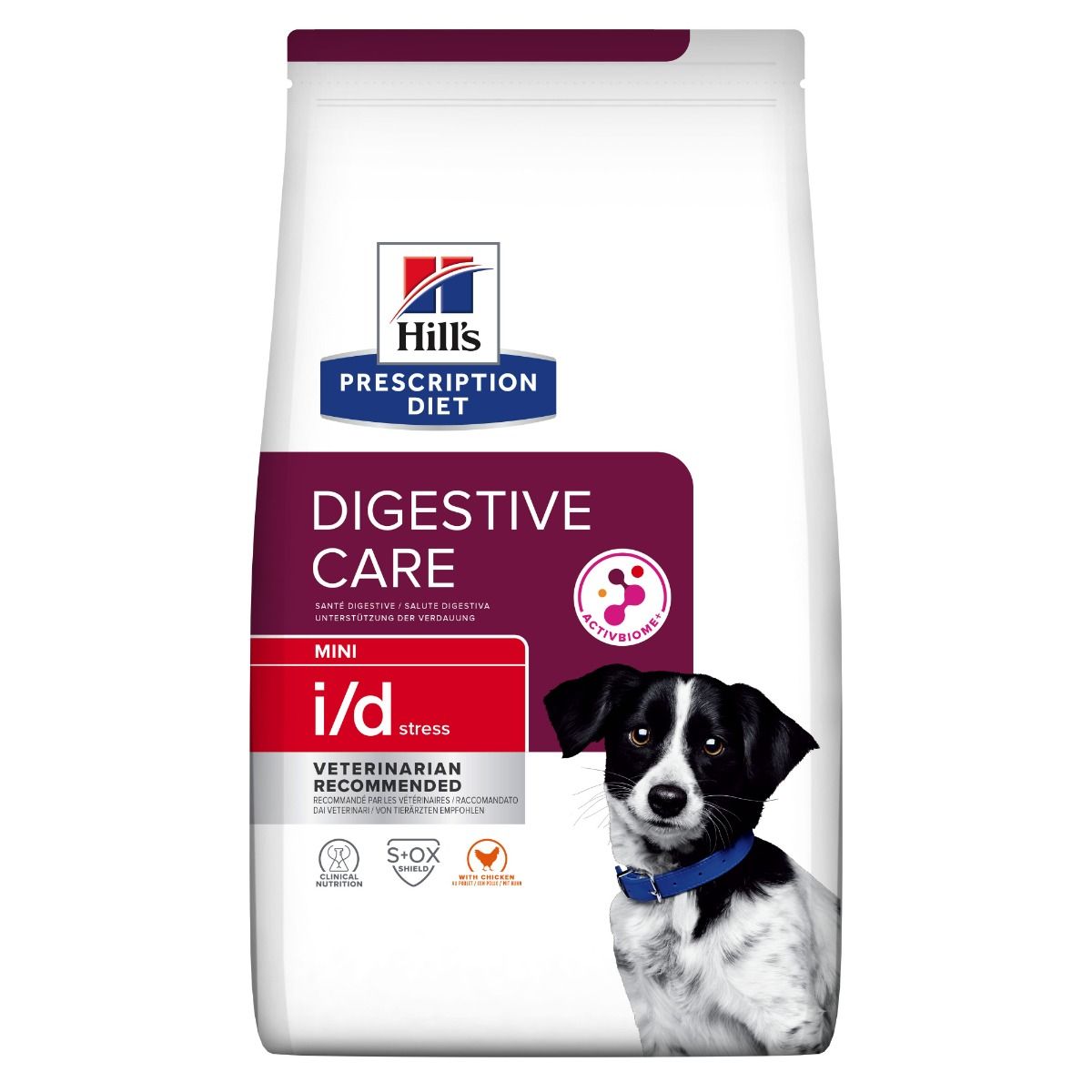 Hill's Prescription Diet Digestive Care i/d Stress Mini torrfoder till hundar med kyckling 6 kg