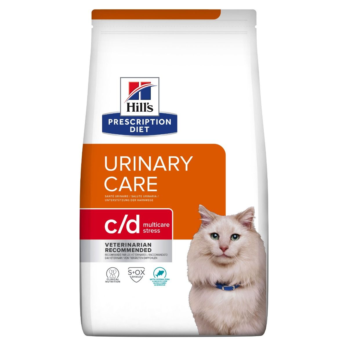 Hill's Prescription Diet c/d Urinary Care Stress med havsfisk 3 kg