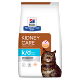 Hill’s Prescription Diet k/d Early Stage Kidney Care kanaga kuivtoit kassidele 1,5 kg