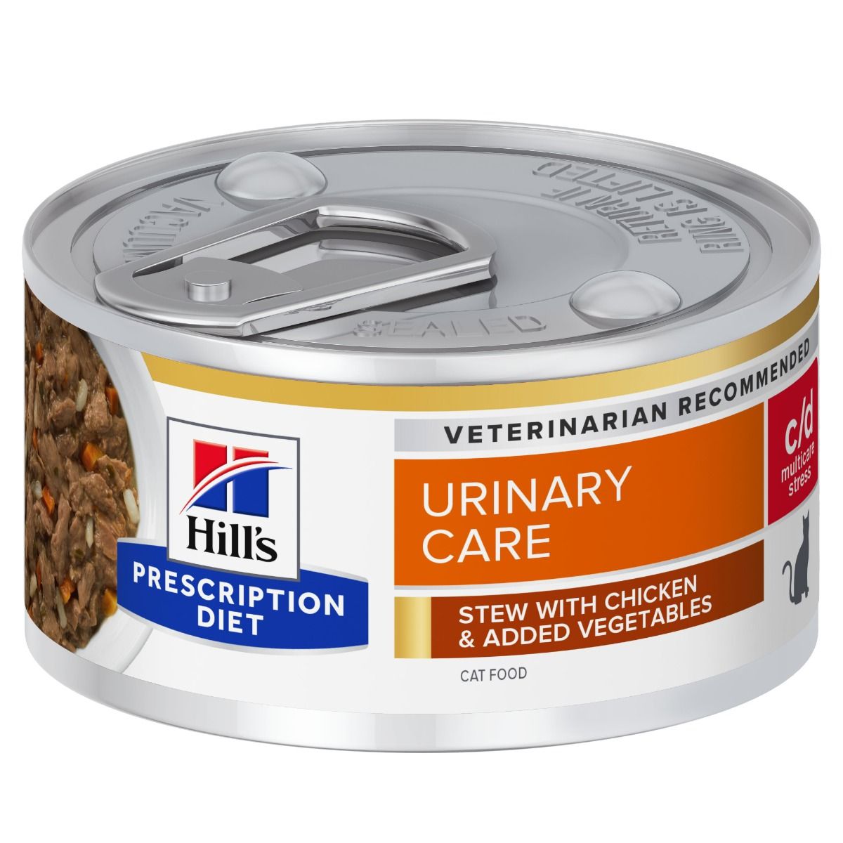Hill's Prescription Diet c/d Urinary Stress Stew for Cats 82g