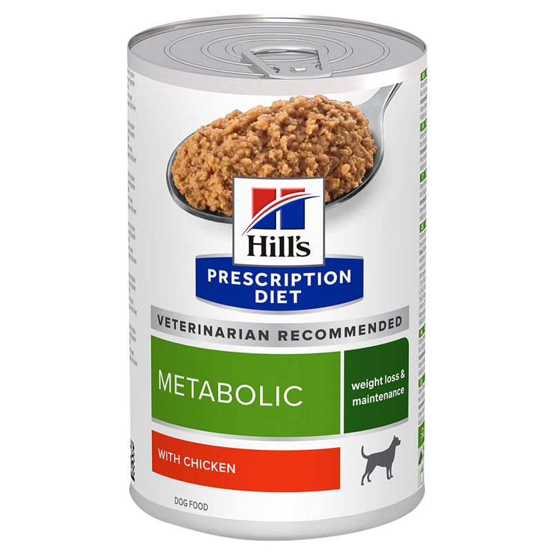 Hill's Prescription Diet Metabolic med kyckling för hundar 370 g