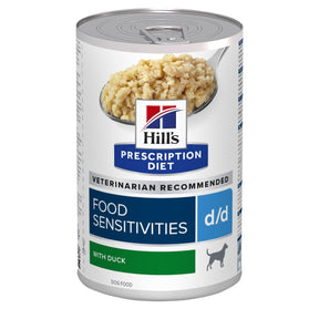 Hill's d/d Food Sensitivities med anka 370 g för hundar