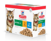 Hill's Science Plan Kitten våtfoder Multipack kyckling och havsfisk för kattungar 12 x 85 g