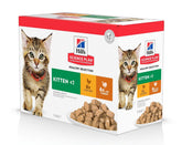 Hill's Science Plan Kitten våtfoder Multipack med kyckling och kalkon för kattungar 12 x 85 g