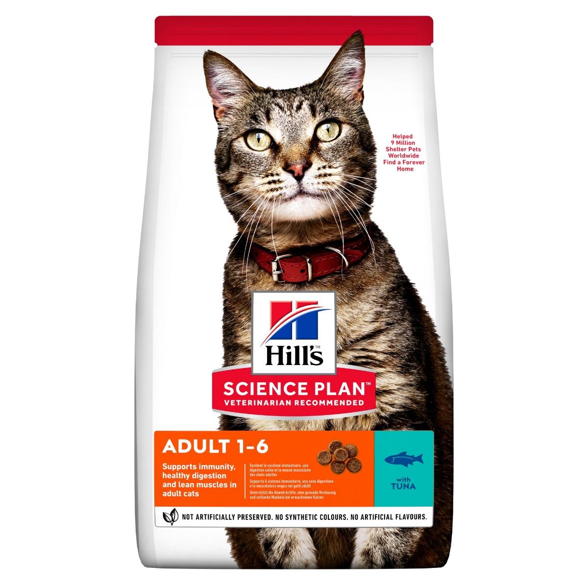 Hill's Science Plan Adult med tonfisk 1,5 kg för katter