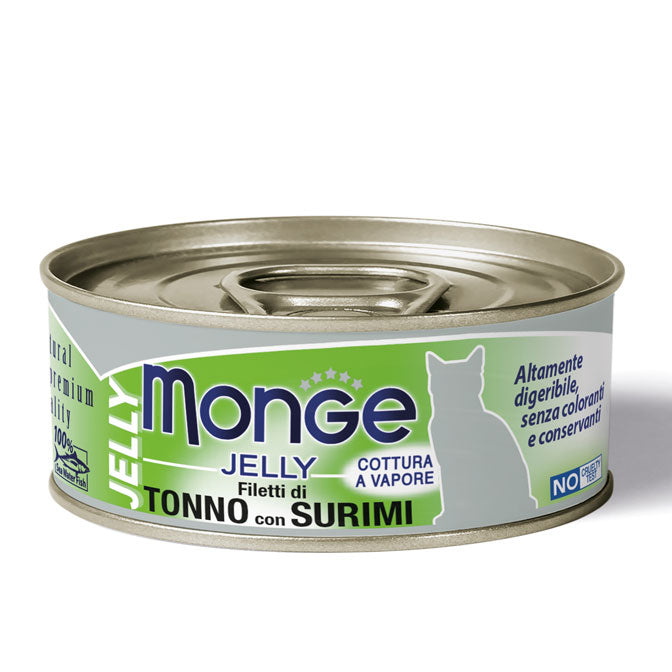 Monge Natural Tonfisk & Surimi 80 g för katter
