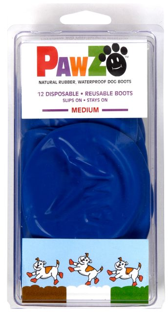 Pawz skyddsskor för hundar M / 7,6 cm 12 st