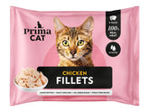 PrimaCat Fillets Chicken in Water kanafilee vees lisatoit kassidele 4 x 50 g
