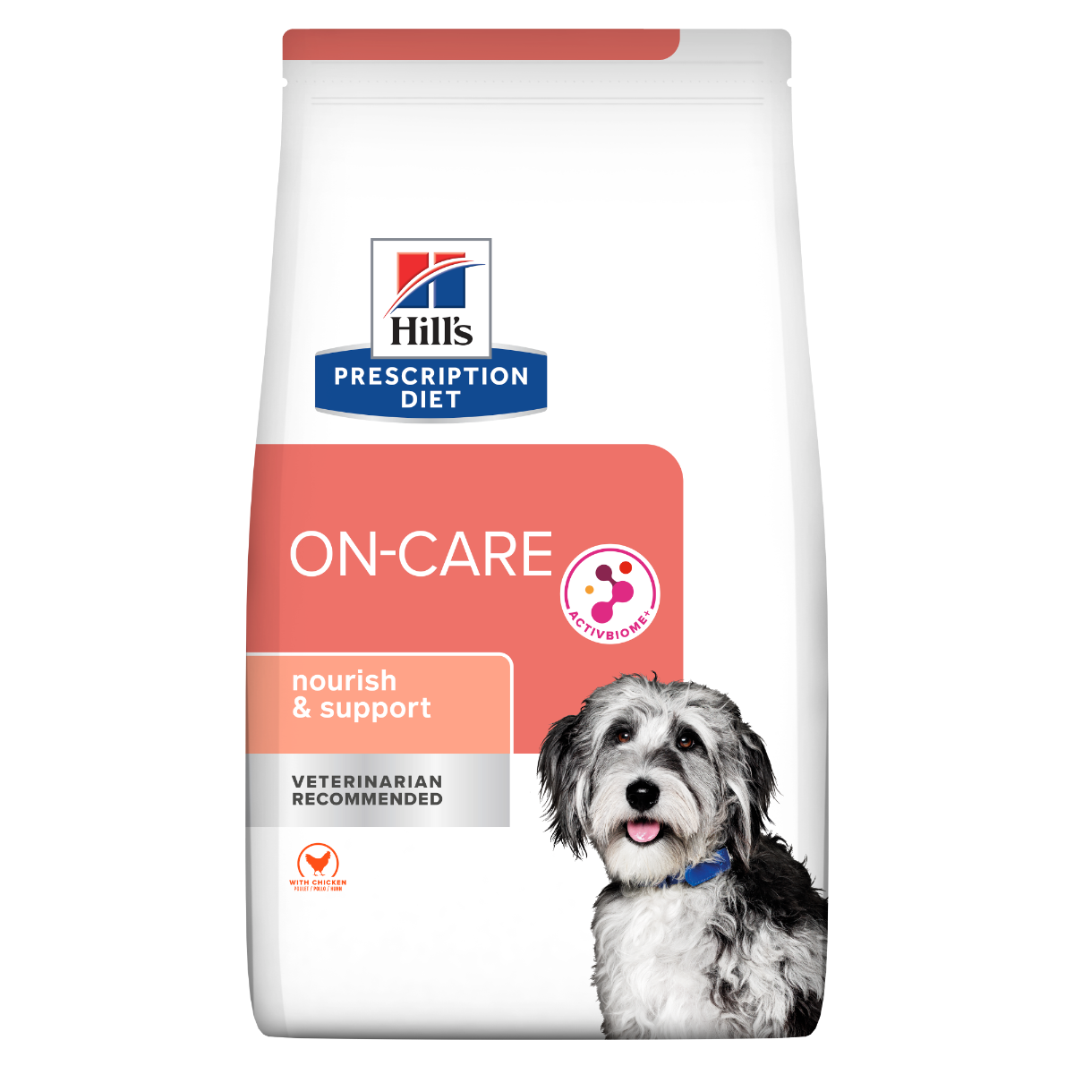 Hill’s Prescription Diet ON-Care med kyckling för hundar 10 kg