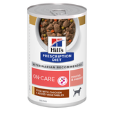 Hill's Prescription Diet ON-Care gryta med kyckling och grönsaker 12 x 354 g
