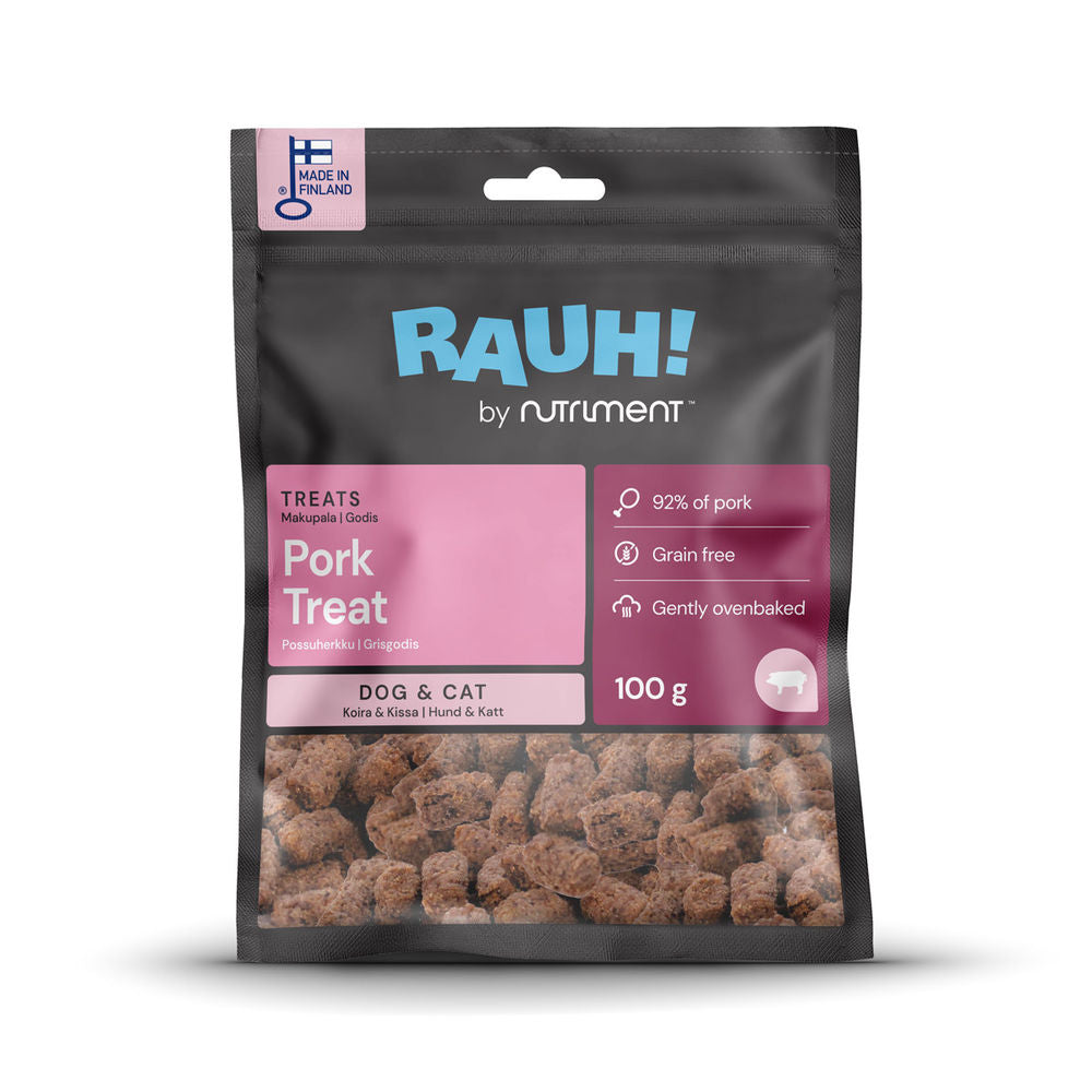 RAUH! Grisgodis 100 g för hundar och katter