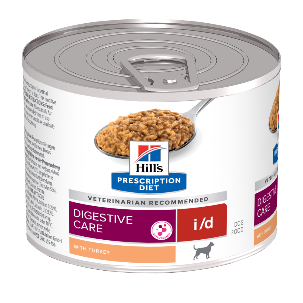 Hill's Prescription Diet i/d Digestive Care med kalkon för hundar 200 g