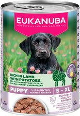Eukanuba Puppy lamba ja kartuliga märgtoit kutsikatele 400 g PROOVIPAKK