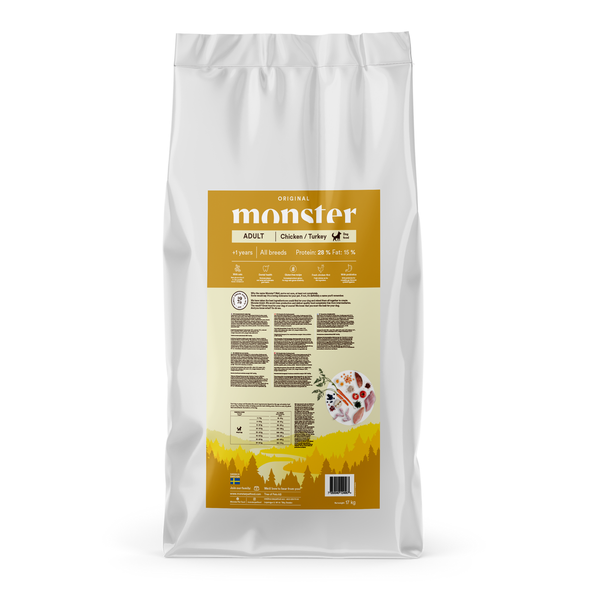 Monster Dog Original Adult Chicken-Turkey