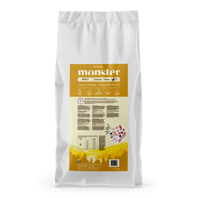 Monster Dog Original Adult kuivtoit koertele kana ja kalkuniga,