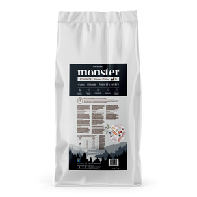 Monster Dog original dynamite chicken-turkey för hund