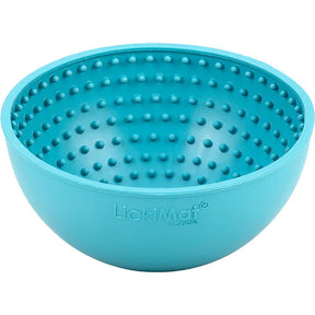 LickiMat Wobble turkos 16,5 cm för hundar