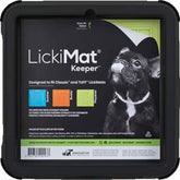 Lickimat Keeper svart (Classic & Tuff)