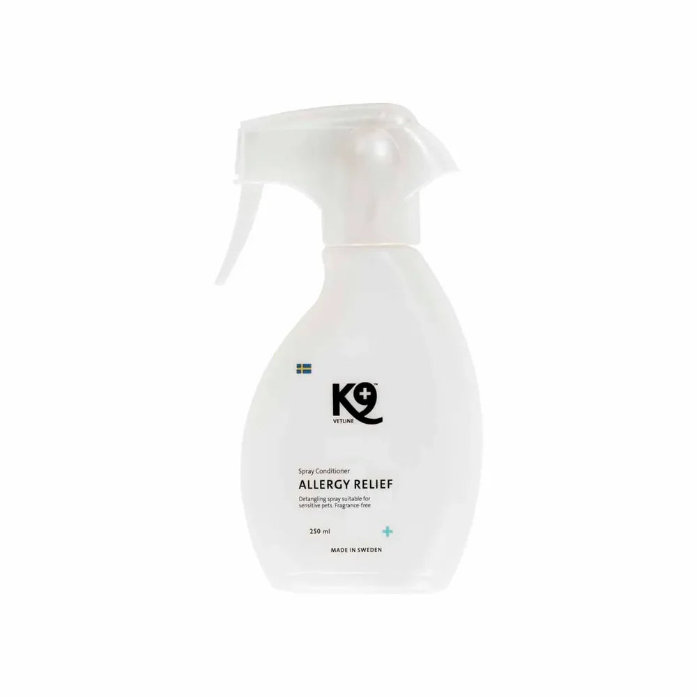 K9 Allergy Relief lõhnaainevaba spreipalsam tundliku nahaga koertele 250 ml