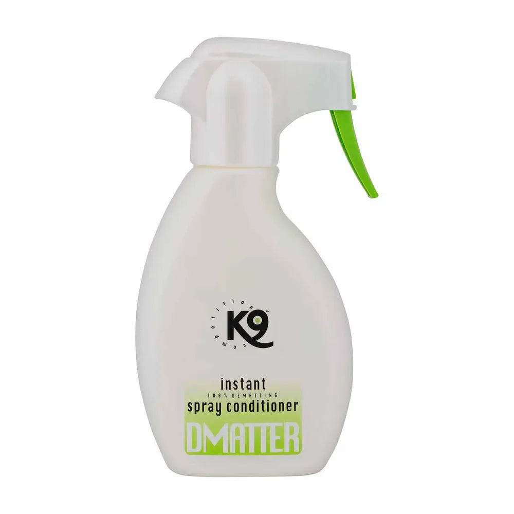 K9 Dmatter Instant Conditioner Spray karvastikku jäetav spreipalsam koertele 250 ml