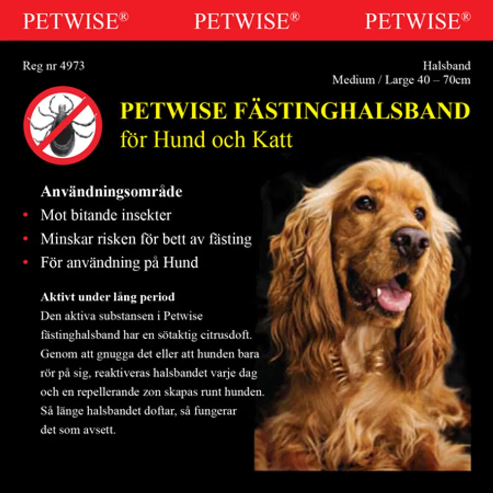 Petwise Fästinghalsband för hund