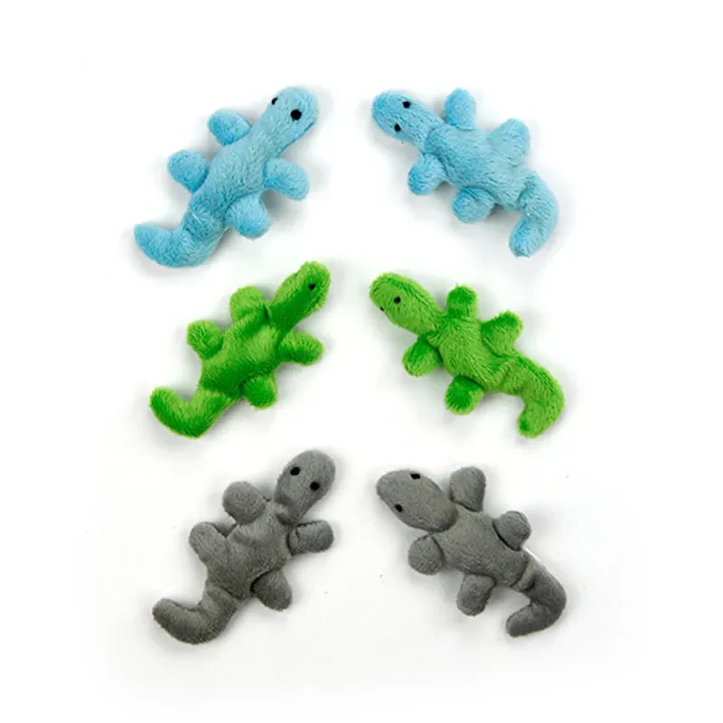 All For Paws Green Rush Gecko med kattmynta 6 cm
