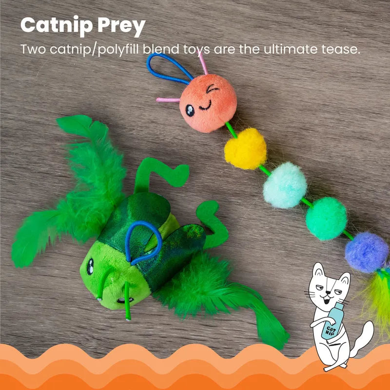 Catstages Tail Teaser Ground Prey spöleksak för katt