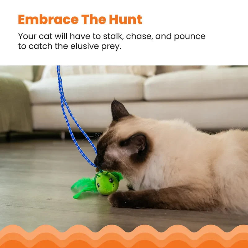 Catstages Tail Teaser Ground Prey spöleksak för katt