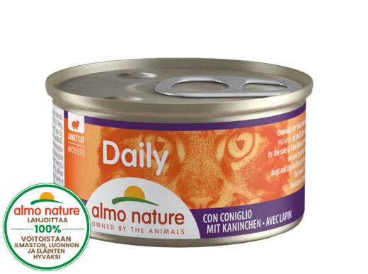 Almo Nature Daily Cat Mousse Rabbit 85 g