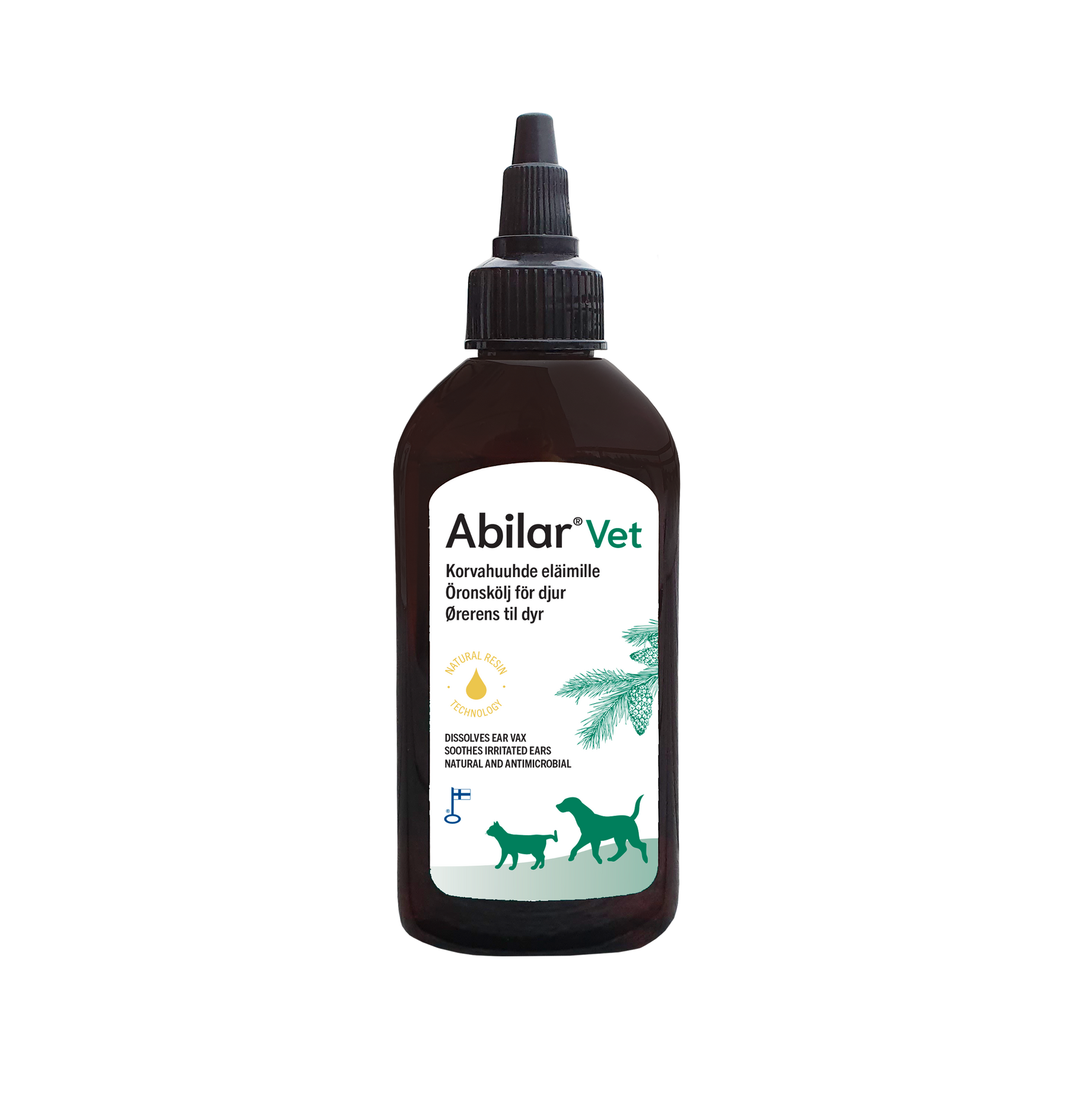 Abilar Vet Öronrengöring för djur 100 ml