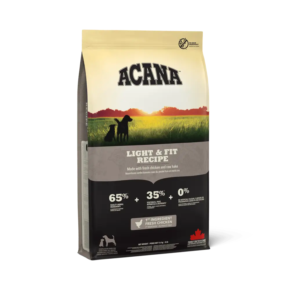 Acana Light & Fit Dog för hundar