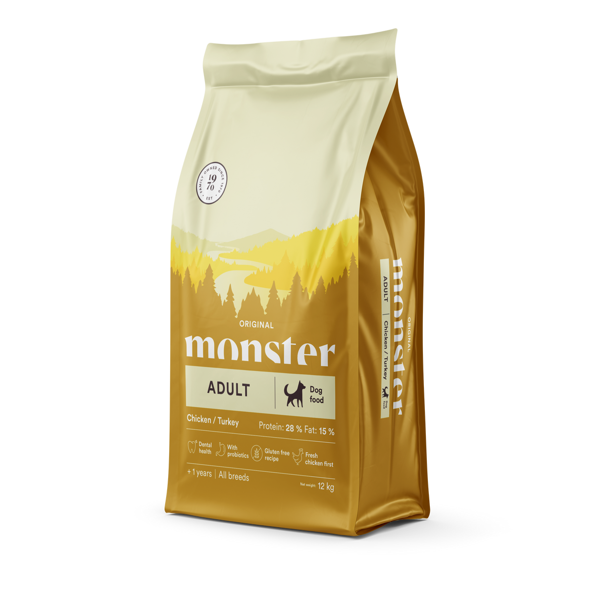 Monster Dog Original Adult Chicken-Turkey
