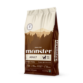 Monster Dog Grain Free Adult All Breed Chicken-Turkey 12 kg för hundar