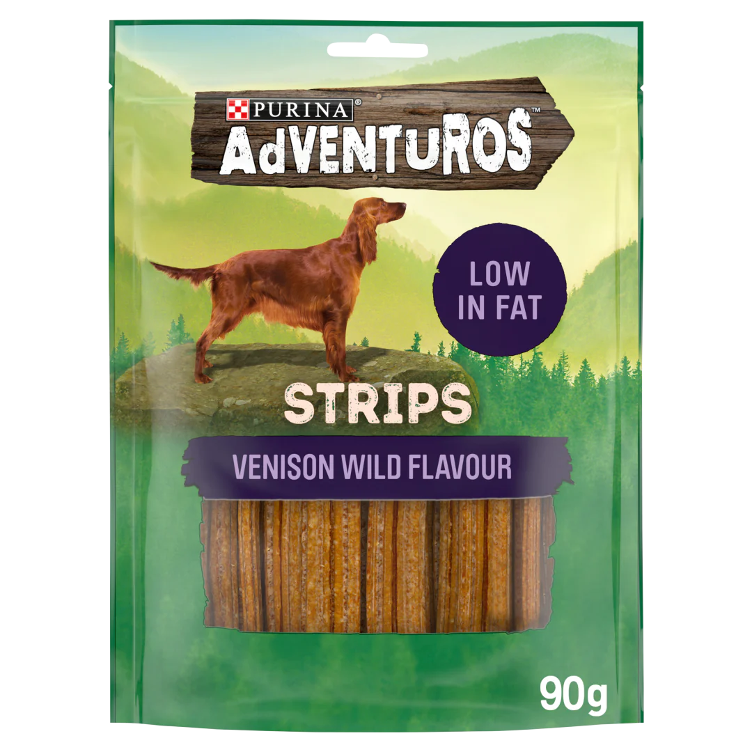 AdVENTuROS Strips Rådjursgodis för hundar 90 g
