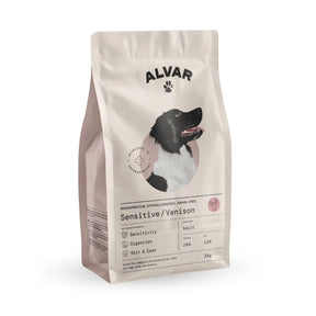Alvar Pet Sensitive/Venison torrfoder för hundar