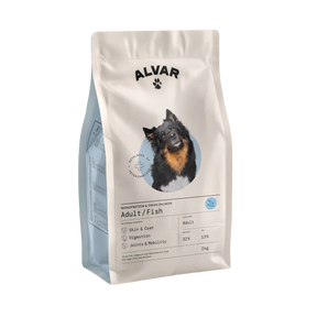 Alvar Pet Adult/Fish dry food for dogs 2 x 7 kg SAVE PACK