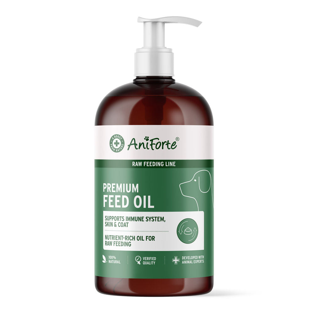 AniForte BARF-Line Premium Feed Oil tillskott för hundar 500ml
