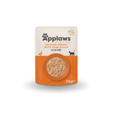 Applaws katt kycklingbröst & tonfiskfilé 70 g portionspåse