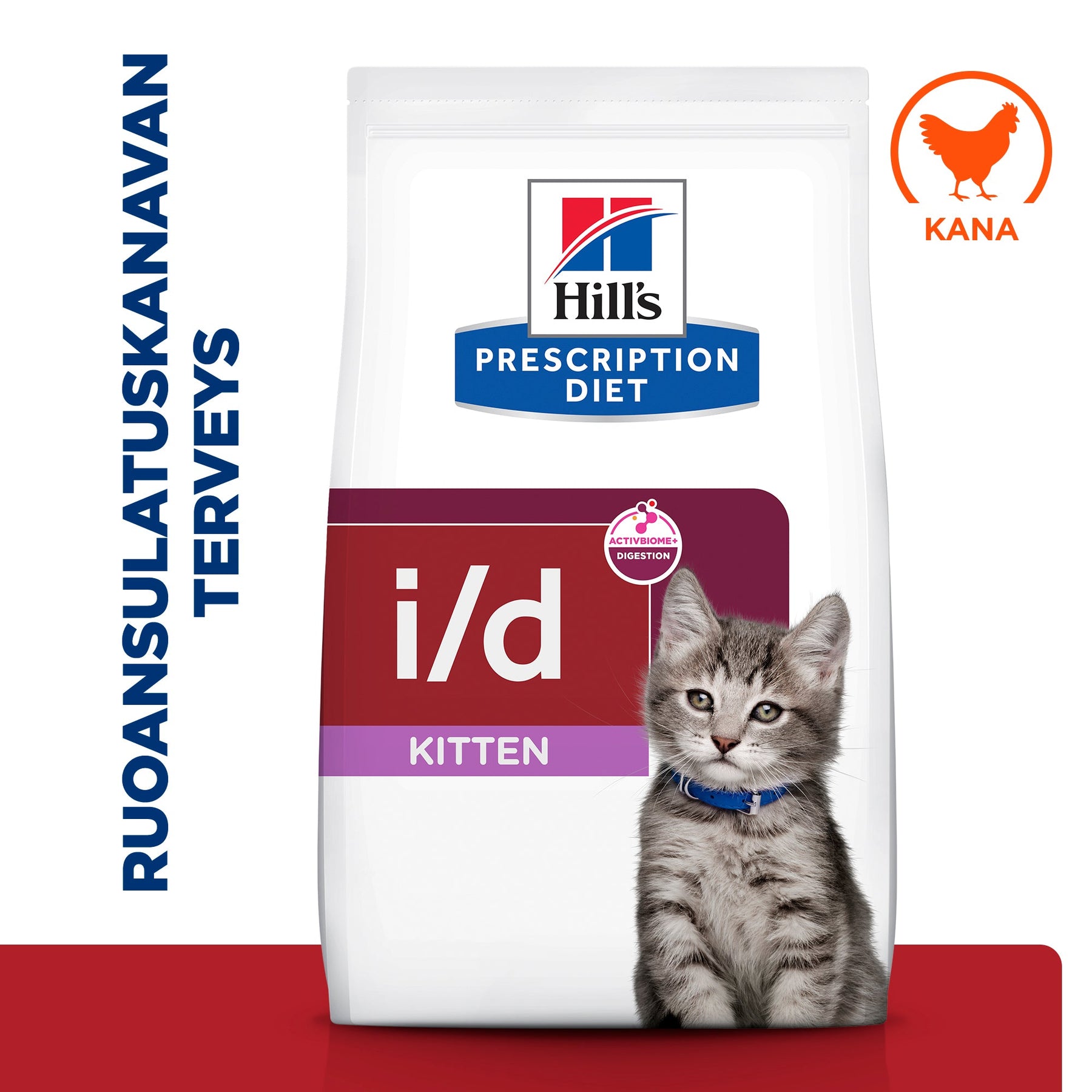 Hill's Prescription Diet i/d Digestive Care Dry Food with Chicken for Kittens