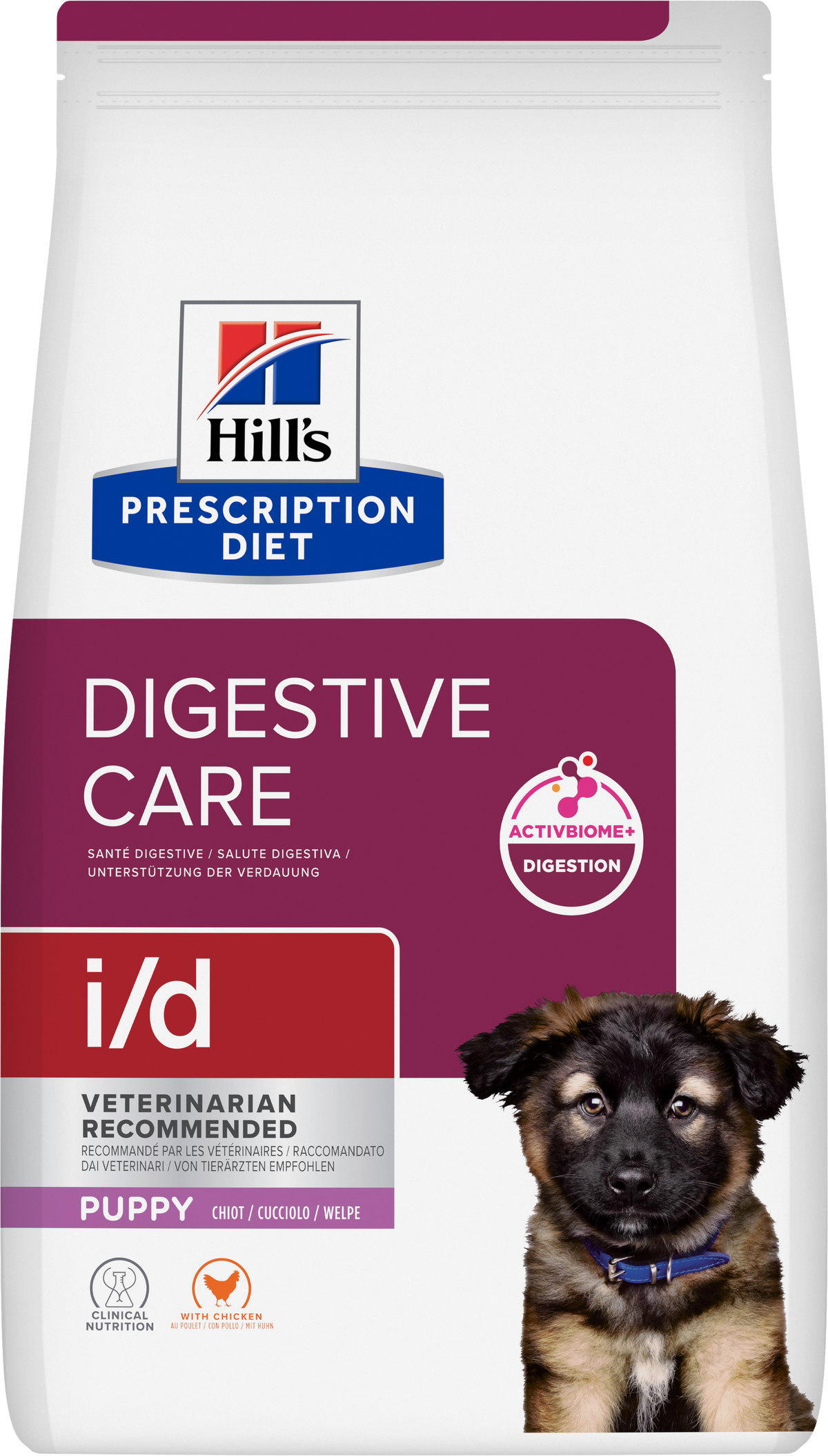 Hill's Prescription Diet i/d Digestive Care Puppy torrfoder med kyckling för valpar 