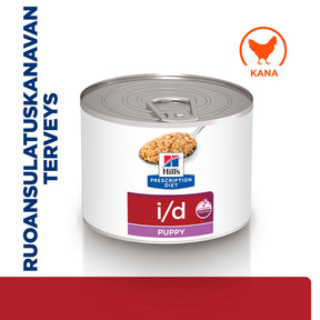 Hill's Prescription Diet i/d Digestive Care våtfoder med kyckling för valpar 12 x 200 g