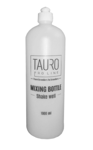 Tauro Pro Line blandflaska med mätskala 1000 ml