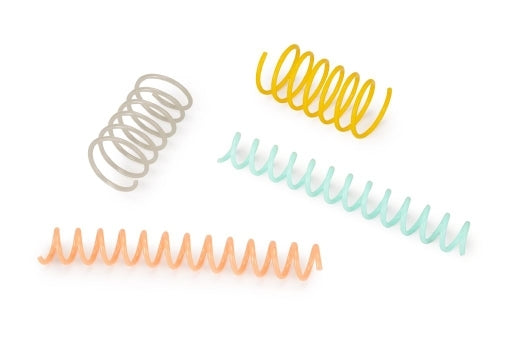 Beeztees Spiral Spring Toy for Kittens, 4-pack