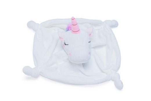 Beeztees Gosedjursleksak enhörning 33 cm för valpar