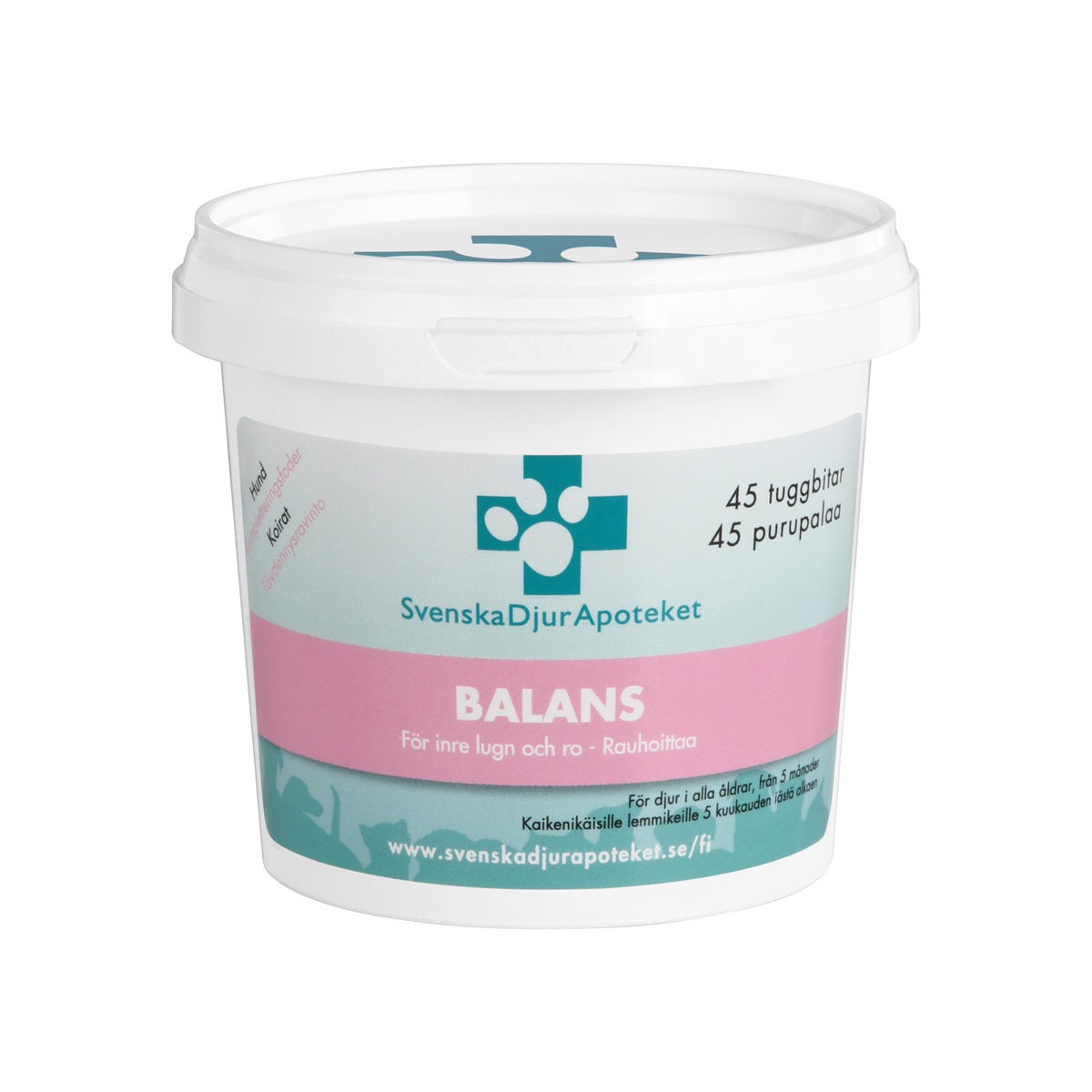 Svenska DjurApoteket Balans for Dogs - 45 Chews