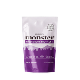 Monster Dog Bone Broth Moose benbuljongen för hund