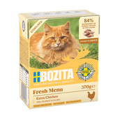Bozita Sterilised Extra kyckling i sås för katter 6 x 370 g